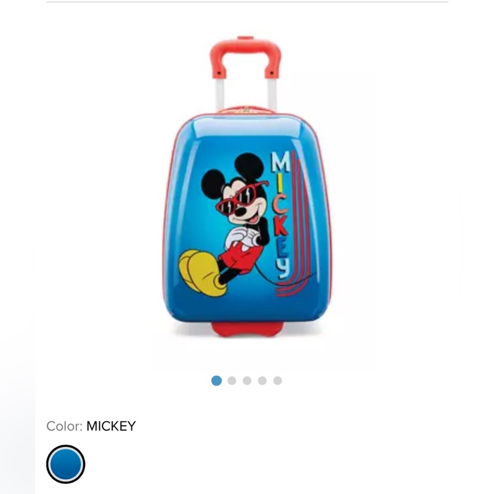 American Tourister Mickey Mouse hard shell suitcase Disney